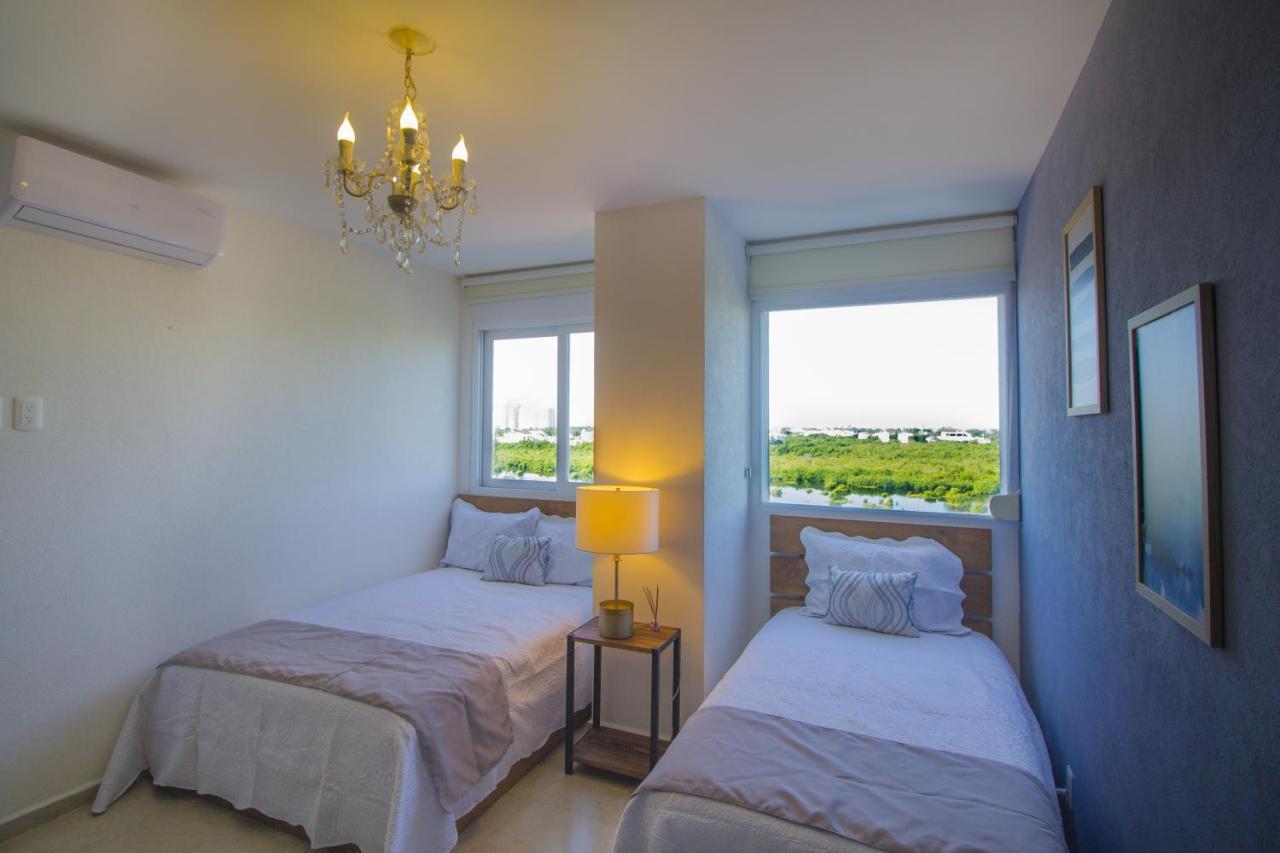 Tu Hogar Frente Al Mar Caribe, Vive Cancún Kültér fotó